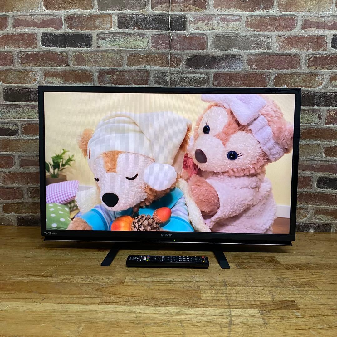 シャープ 32V型 液晶テレビ LC-32W5 ハイビジョン ネット動画アプリ○