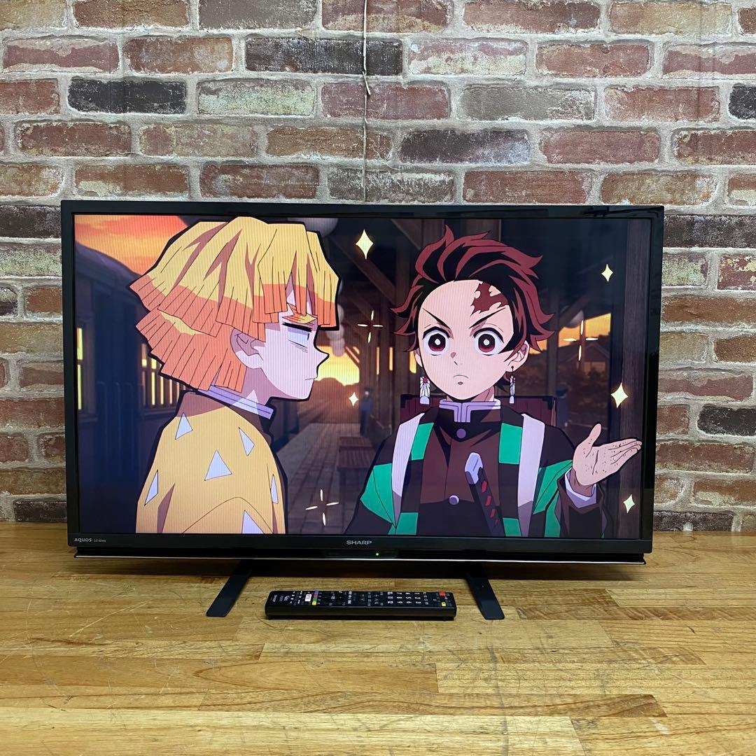 シャープ 32V型 液晶テレビ LC-32W5 ハイビジョン ネット動画アプリ○
