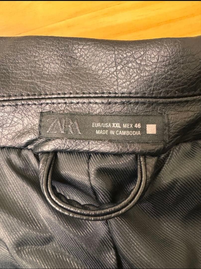 【美品】完売品　ZARA ライダースジャケット