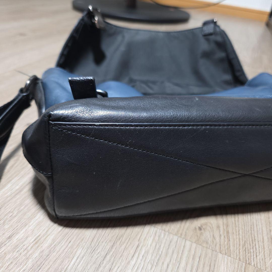 COACH コーチ　ショルダーバッグ　メッセンジャー　レザー　ブラック