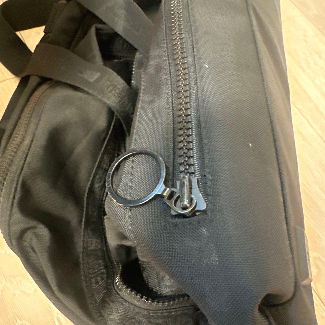 CHANEL ブラック ボストンバッグ