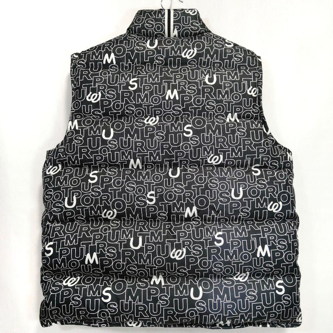 M・U SPORTS ダウンベスト ロゴ ゴルフウェア メンズ エムユースポーツ