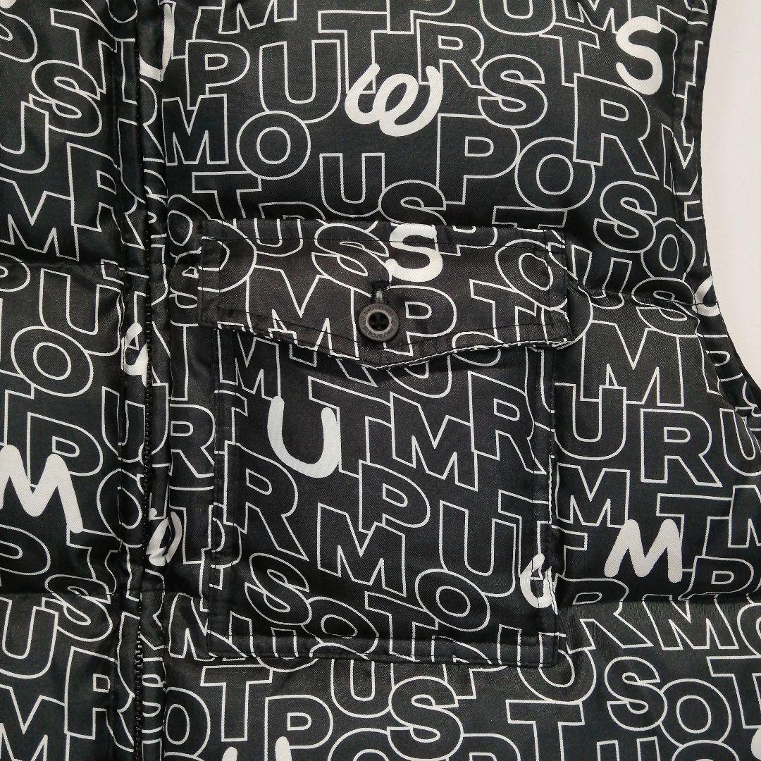 M・U SPORTS ダウンベスト ロゴ ゴルフウェア メンズ エムユースポーツ