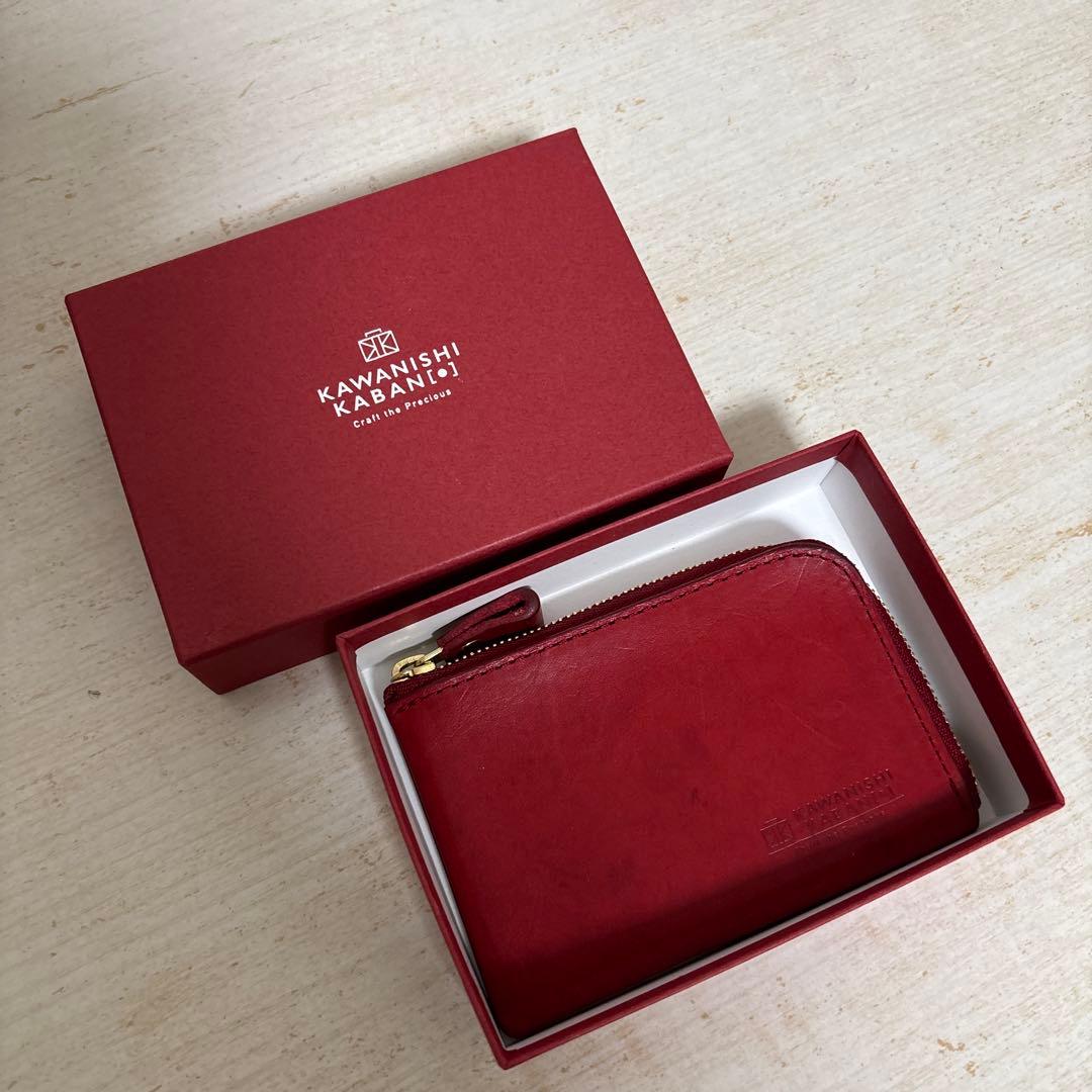 カワニシカバン　ホット　ミニ財布　小銭入れ