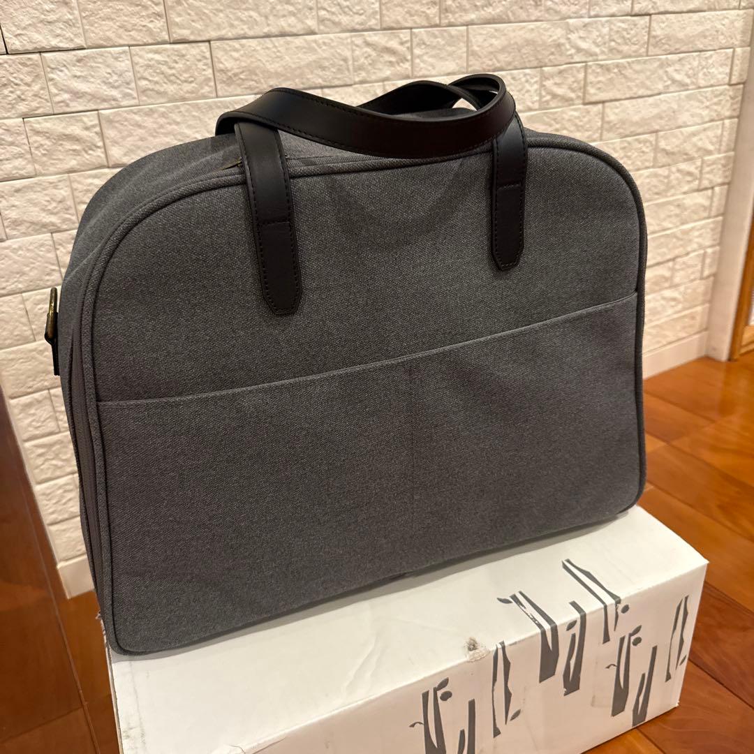 北欧暮らしの道具店　グレー ボストンバッグ 旅行用