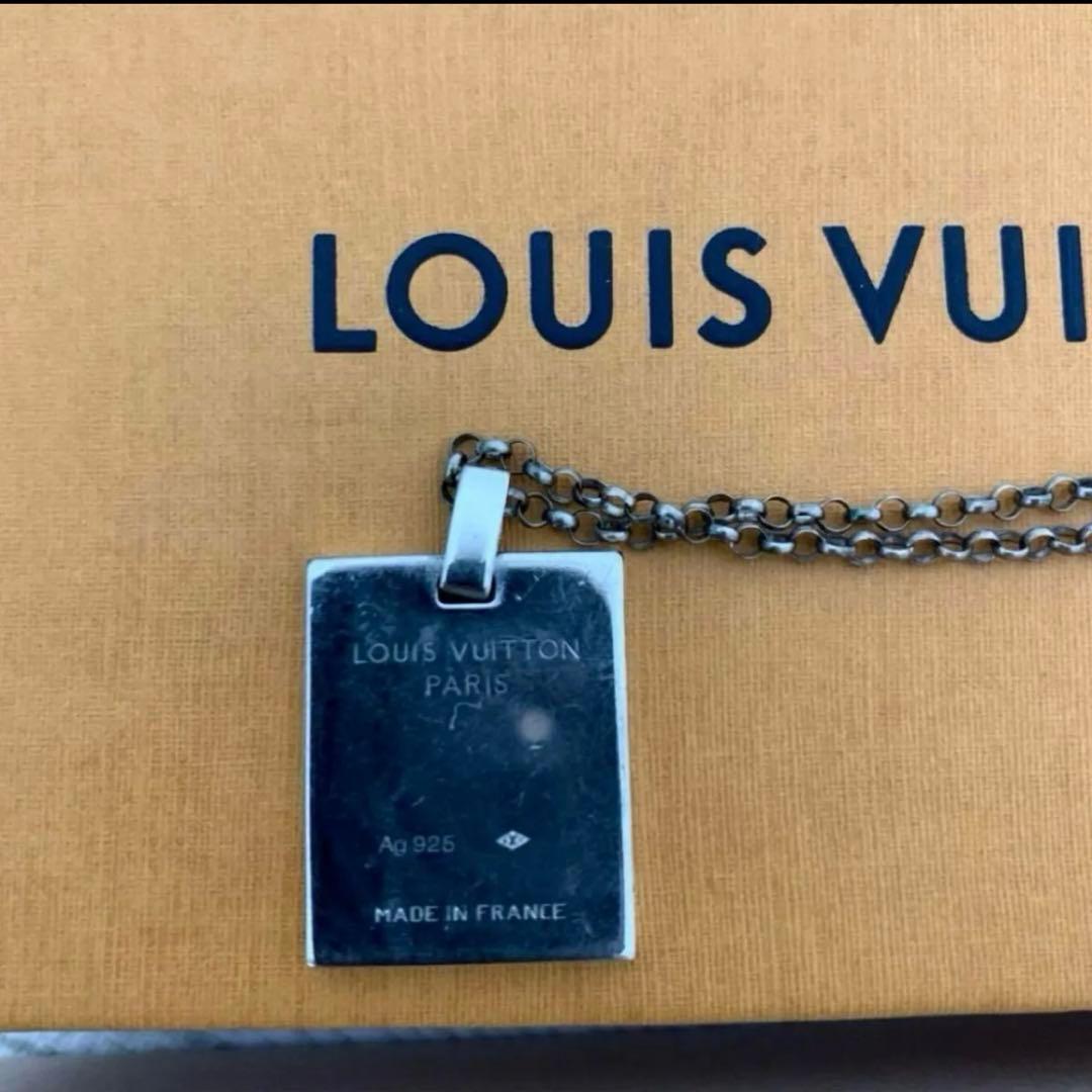 【正規品】LOUIS VUITTON ユニセックス　ネックレス　保存袋箱付き
