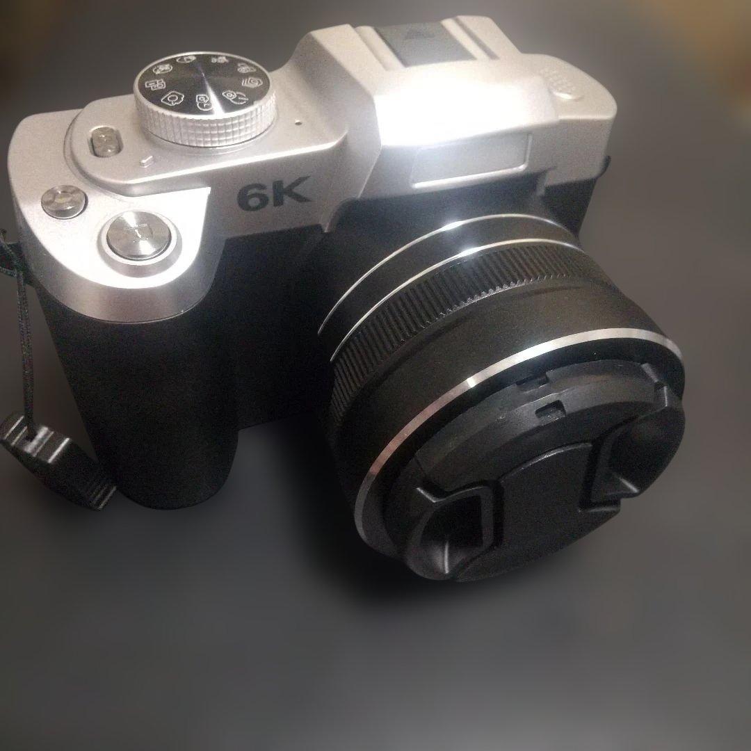 6K デジタルカメラ シルバー