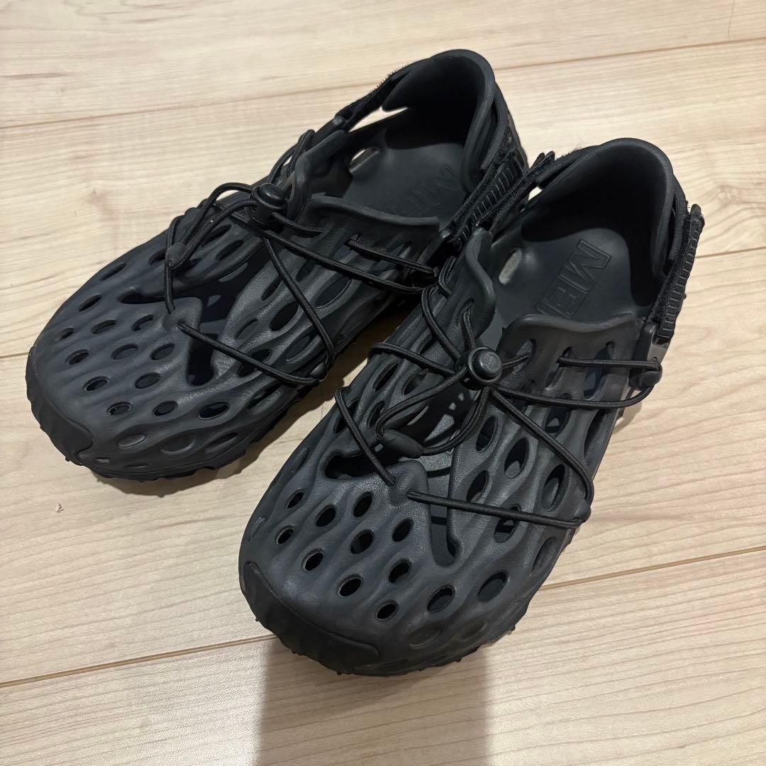 【美品24.5cm】MERRELL ブラック サンダル