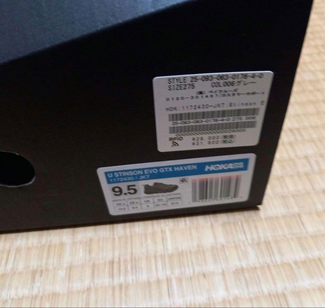 新品 HOKA STINSON EVO GTX HAVEN