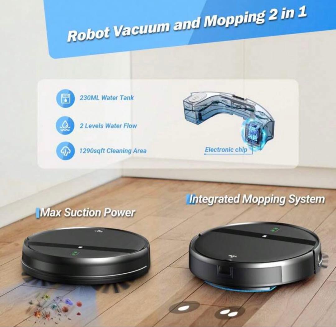 ロボット掃除機・モッピング機能搭載本体