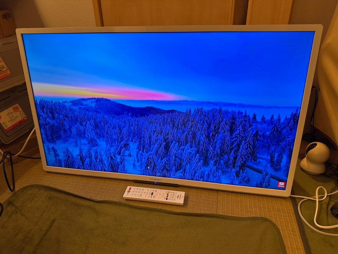 funai フナイ 40型 テレビ FL-40H2040　訳ありが映り綺麗！