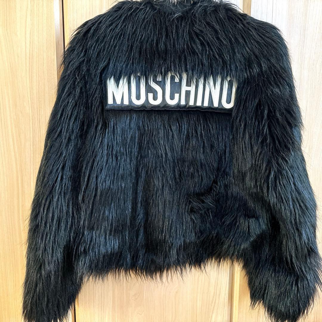 未使用 OSCHINO ファー ジャケット XS