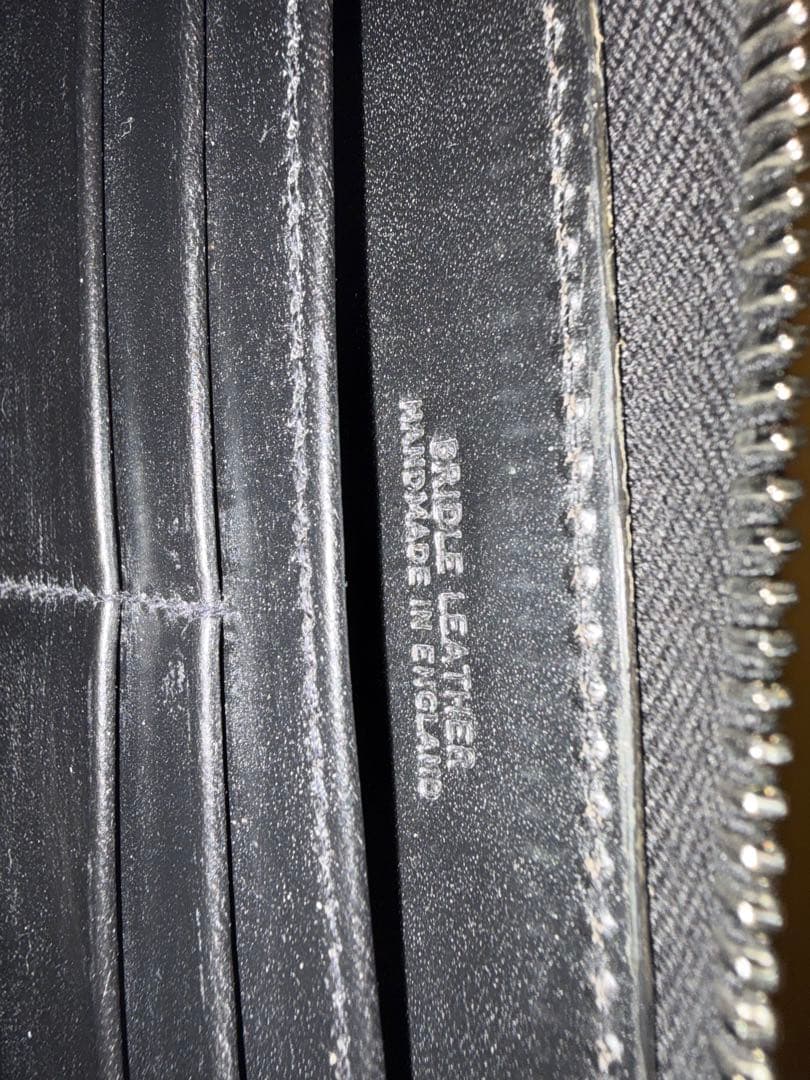 ホワイトハウスコックス　ブライドルレザー長財布　s2622 極美品