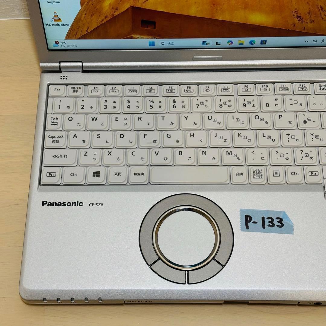 レッツノート PC Windows11 SSD DVD オフィス付き P-133