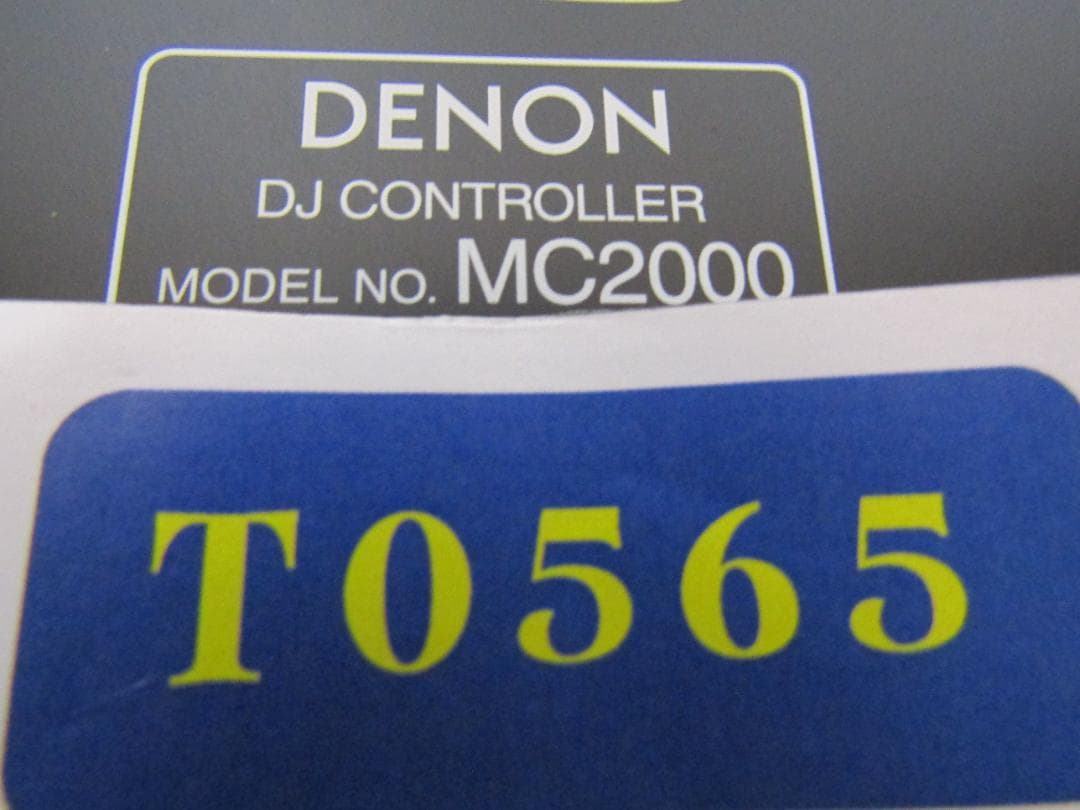 T0565 DENON デノン MC2000 USB MIDI DJ