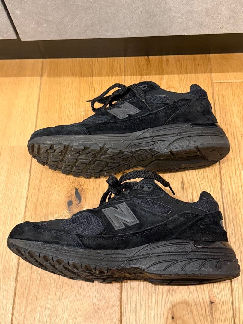 靴 New Balance 993 \"Triple Black\"