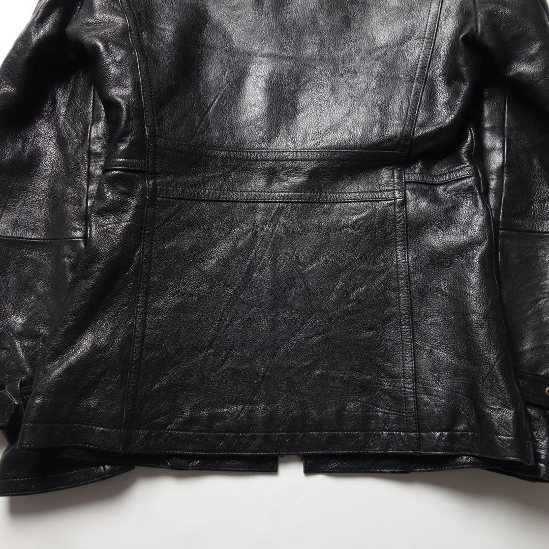 ジャケット・アウター 00s Tornado Mart Fur Leather Riders JKT