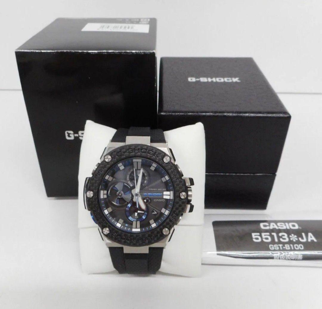 CASIO G-SHOCK GST-B100 G-STEEL ソーラー