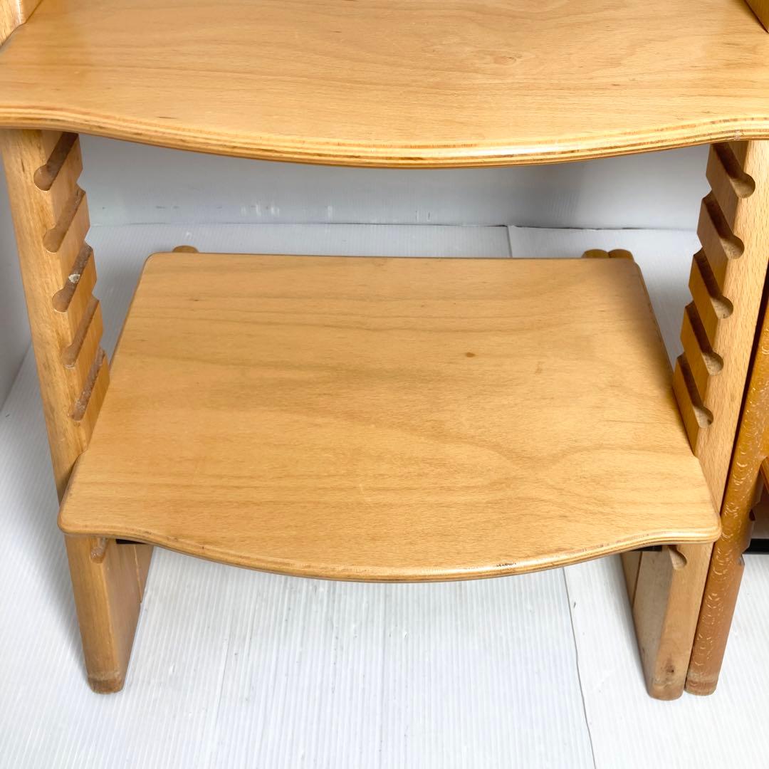 ★2脚セット★ストッケ トリップトラップ ナチュラル 木目 ハイチェア