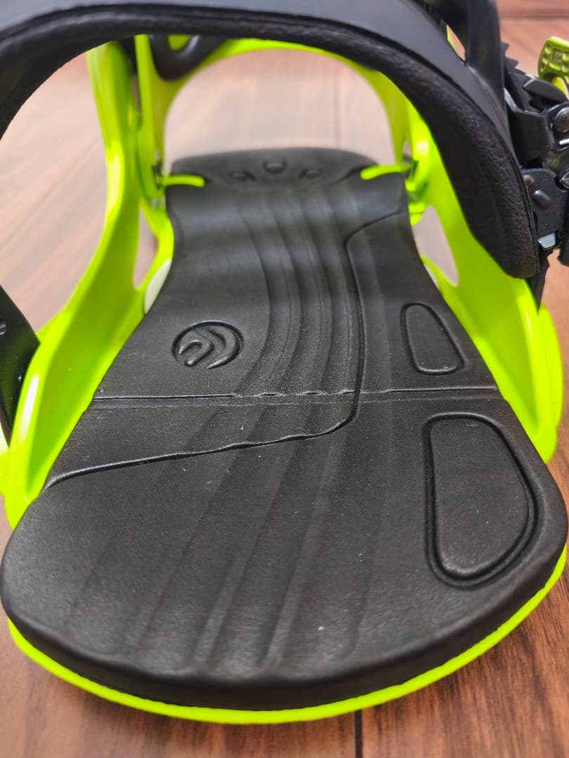 FLUX RL アシンメトリーカラー ビンディング オレンジ ライムグリーン