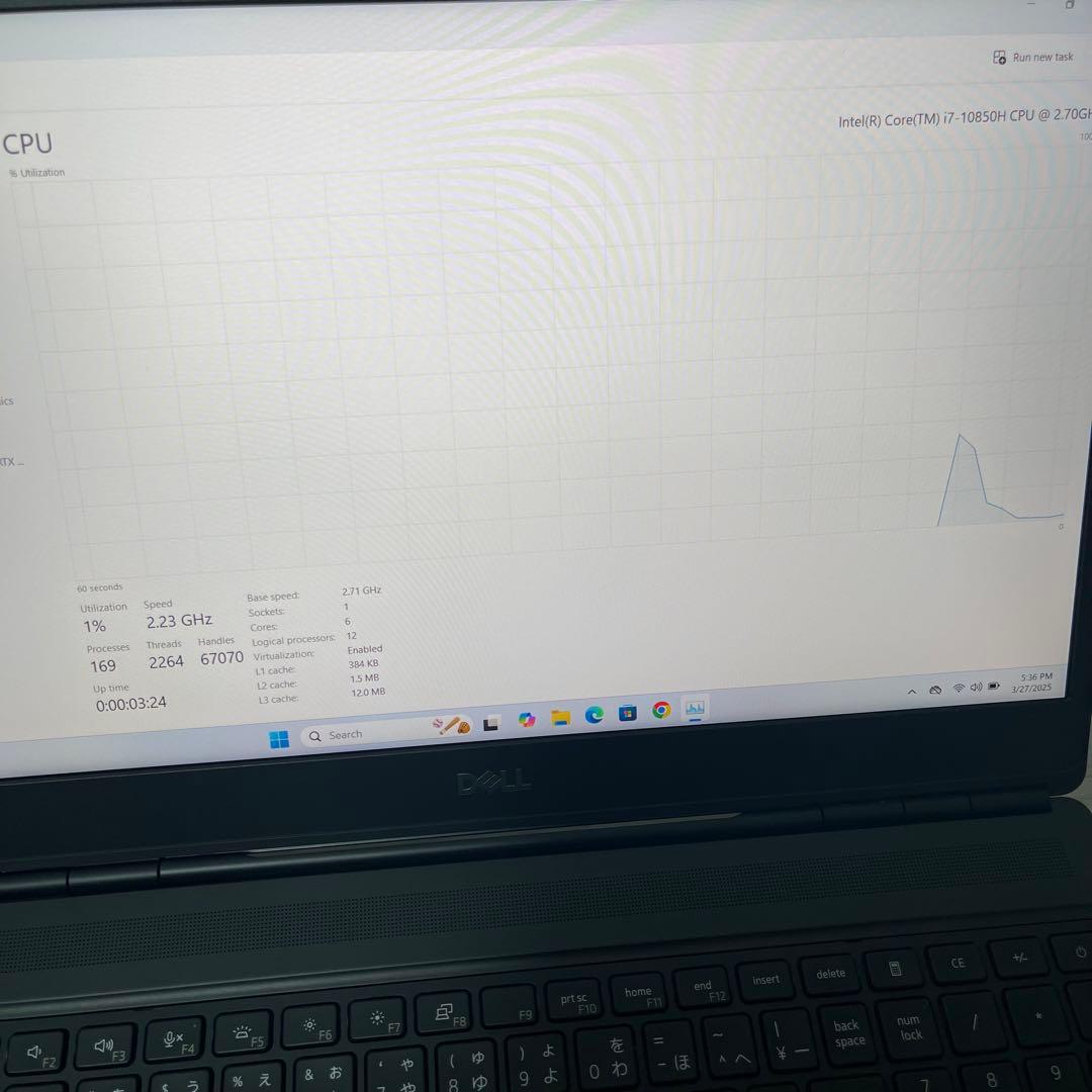 バッテリー超優良/Dell Precision 7550/RTX3000
