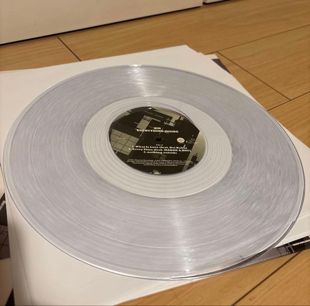 KM EVERYTHING INSIDE 2LP レコード