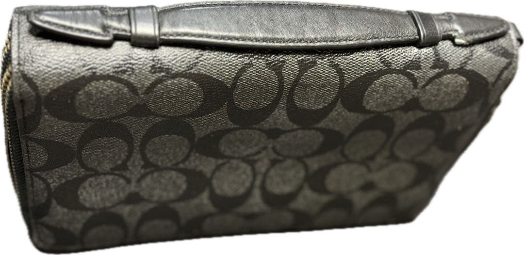 Coach 長財布 クラッチバッグ オーガナイザー Wファスナー