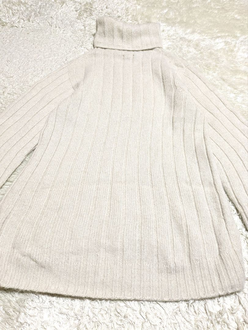 アンフィル アルパカ100% タートルネック ニット チュニック オーバーサイズ