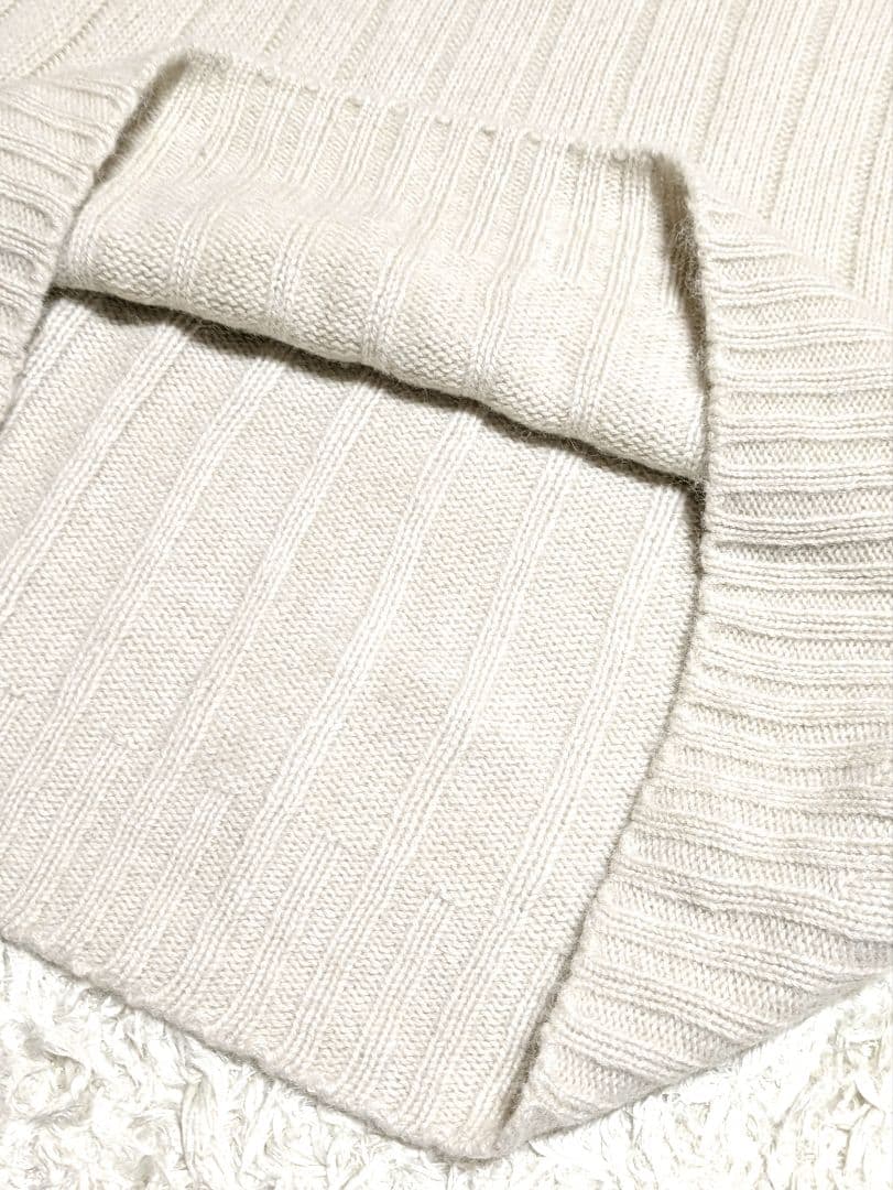 アンフィル アルパカ100% タートルネック ニット チュニック オーバーサイズ