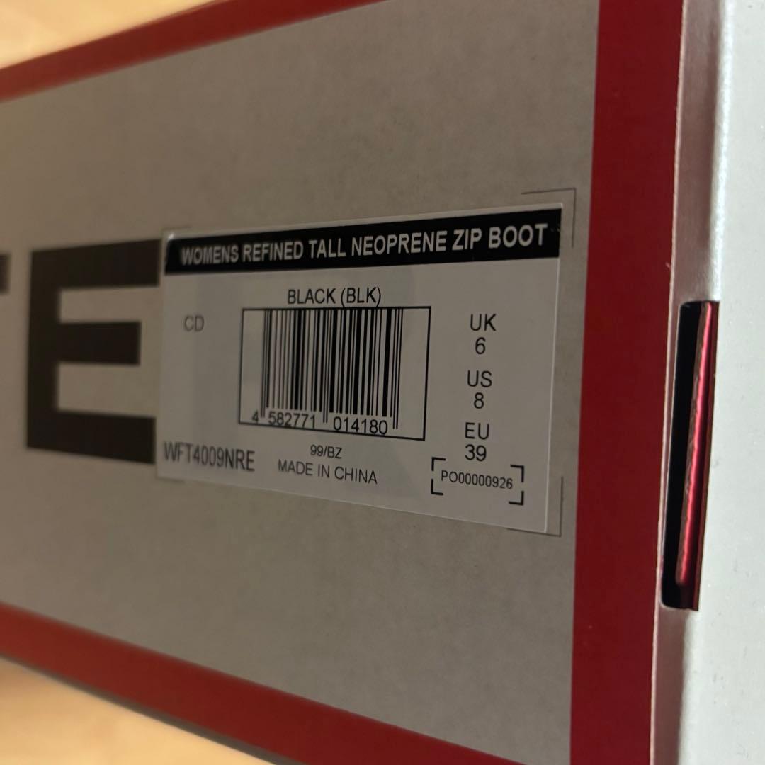 HUNTER レディース 長靴 ブラック UK6