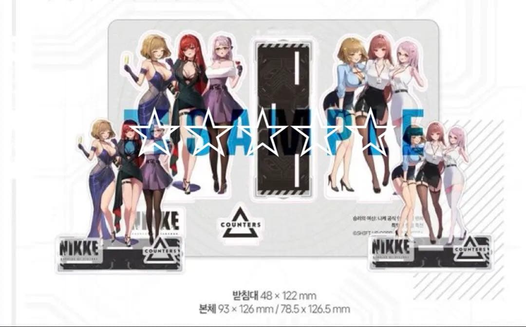 勝利の女神NIKKE 公式 アンソロジー ファンブック 特装版 パッケージ 韓国