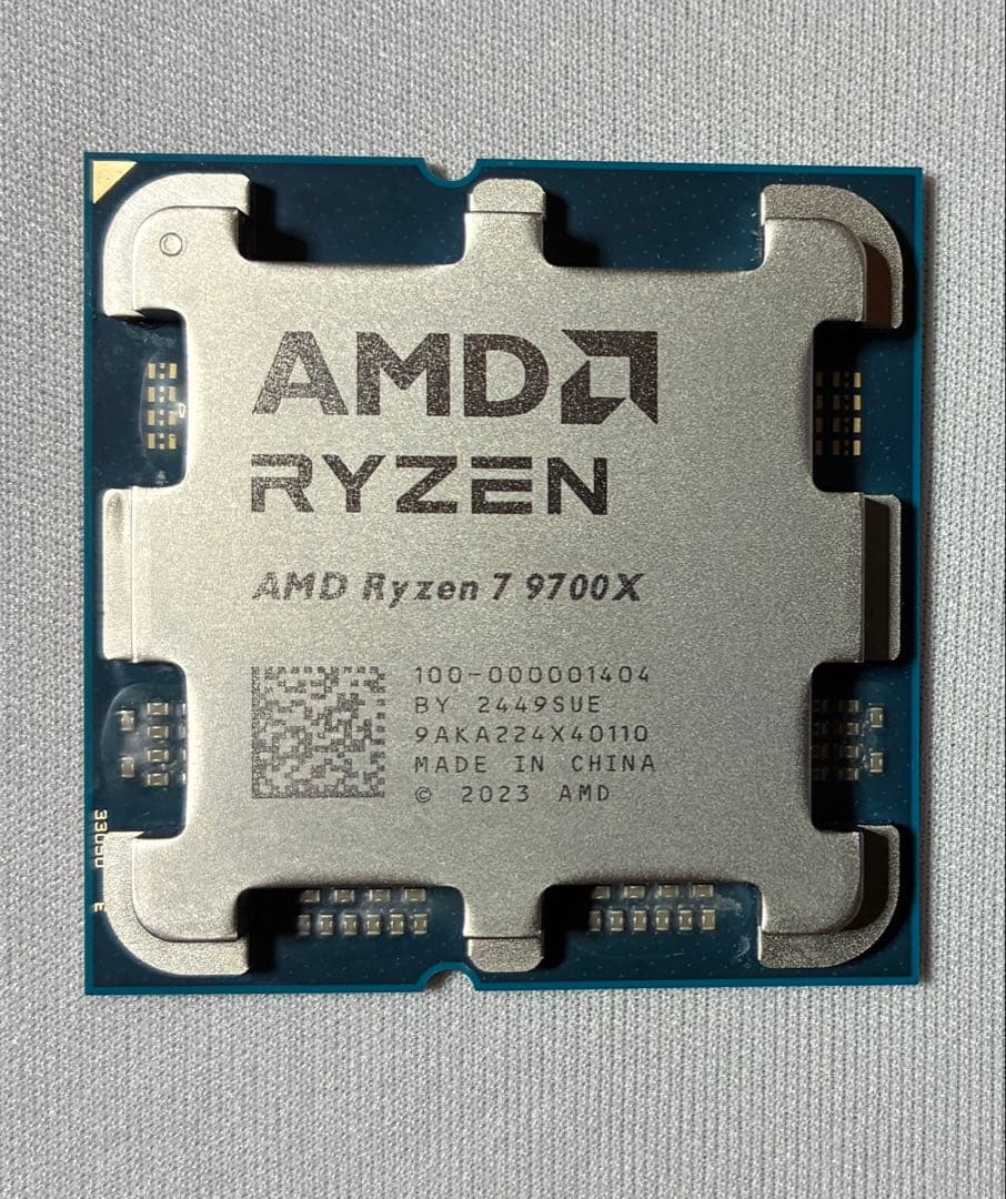 【ジャンク】AMD Ryzen 7 9700X