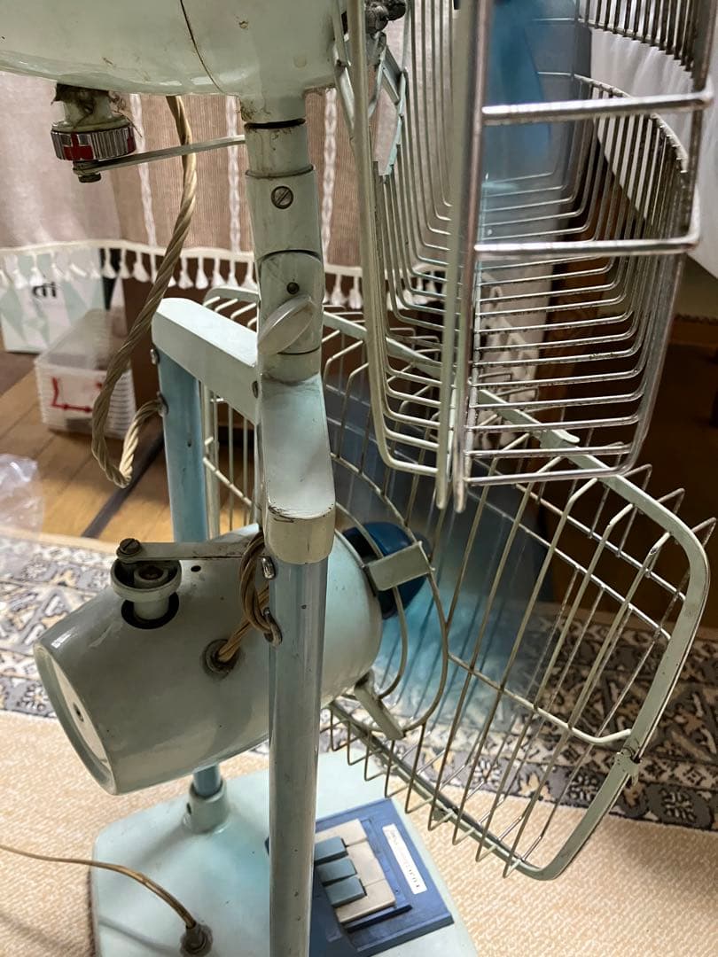 激レア　昭和レトロ扇風機　富士電機　サイレントペア