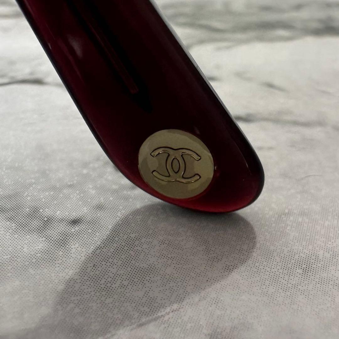 美品✨CHANEL シャネル 最高級サングラス サイドロゴ CC ココマーク刻印