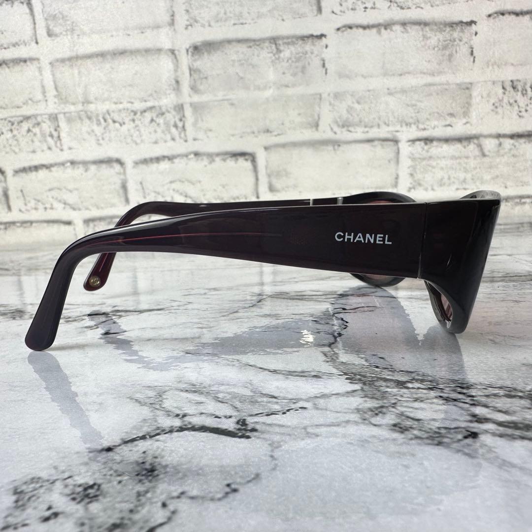 美品✨CHANEL シャネル 最高級サングラス サイドロゴ CC ココマーク刻印