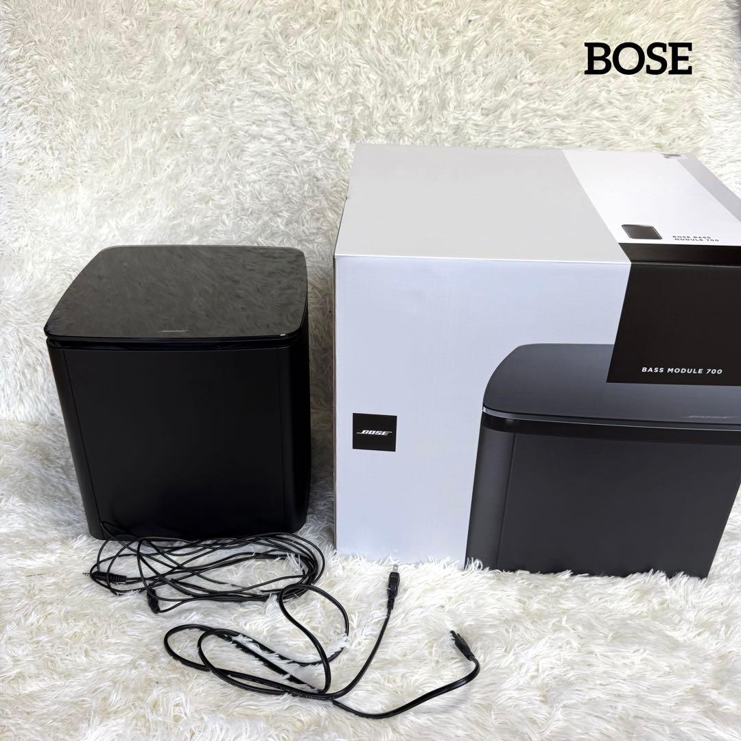 【BOSE】Bass Module 700 サブウーファー ブラック 箱付き