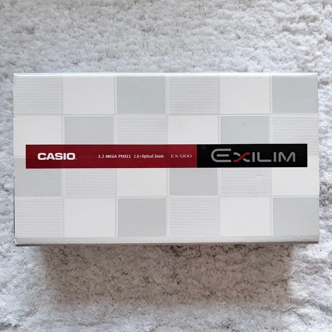 美品【動作品】CASIO カシオ EXILIM EX-S100 レトロコンデジ