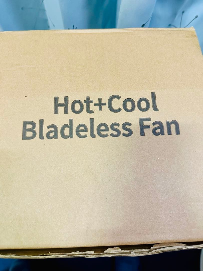 【即購入OK】未使用品 ヒートイット Hot + Cool ブレードレスファン