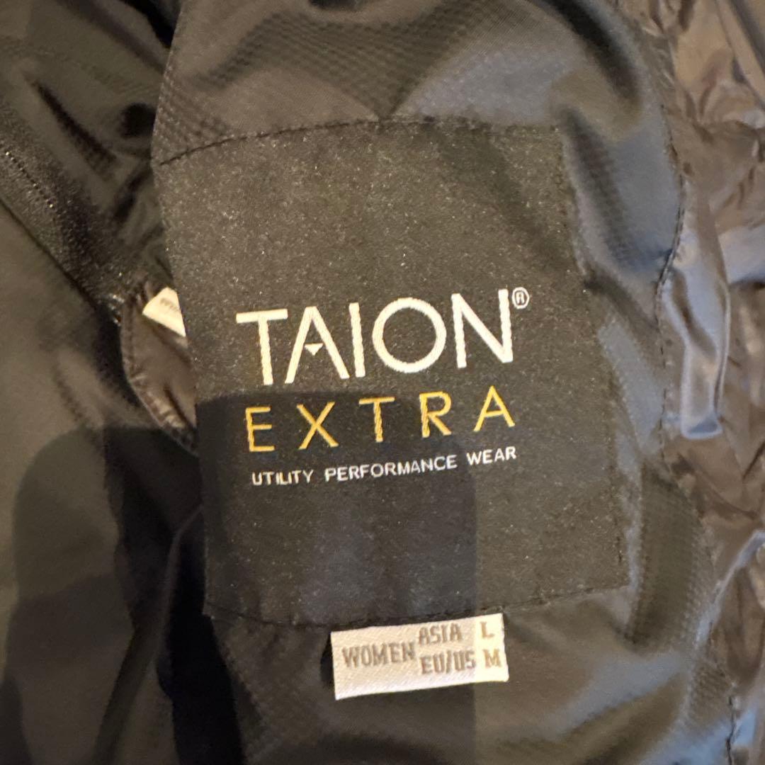 TAION EXTRA ブラック ダウンジャケット　L