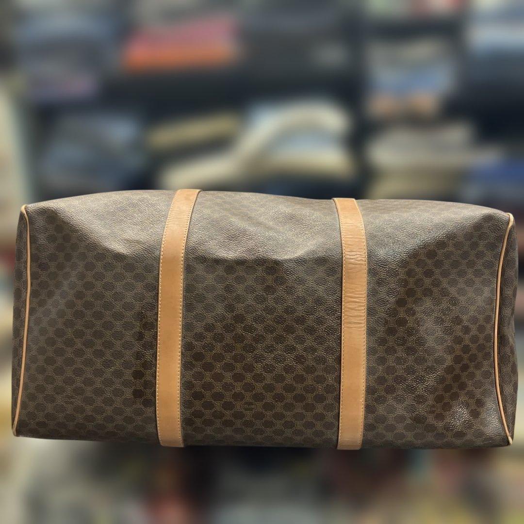 CELINE セリーヌ　ladies レディース　ボストンバッグ　マカダム柄