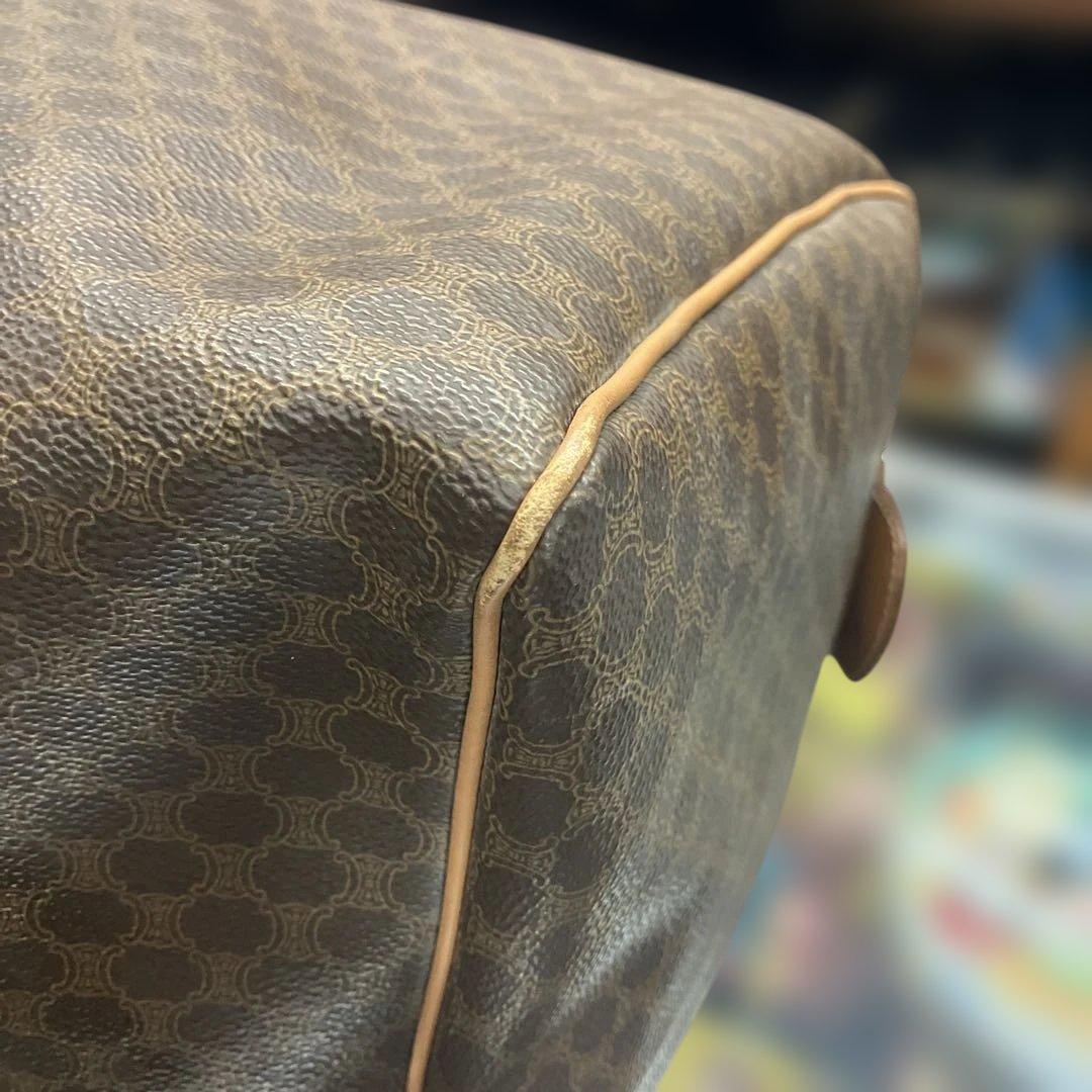 CELINE セリーヌ　ladies レディース　ボストンバッグ　マカダム柄