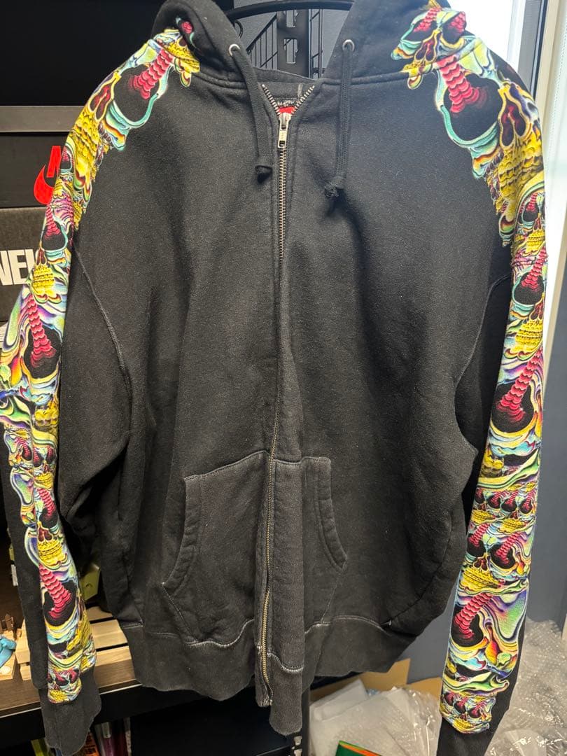 【希少】Supreme Skulls Zip Up Hooded