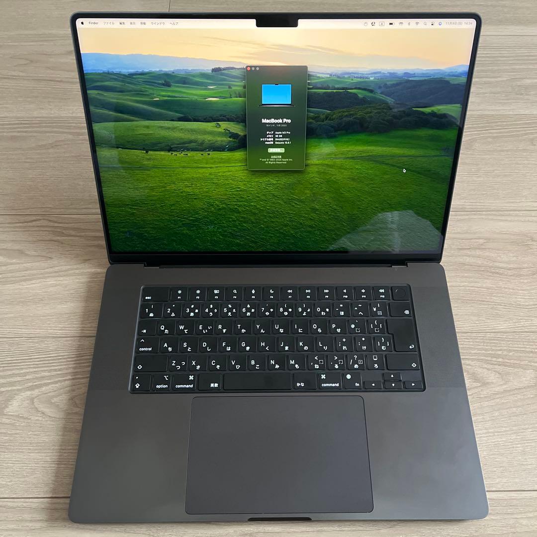 MacBook Pro M3 Pro 36GB スペースブラック