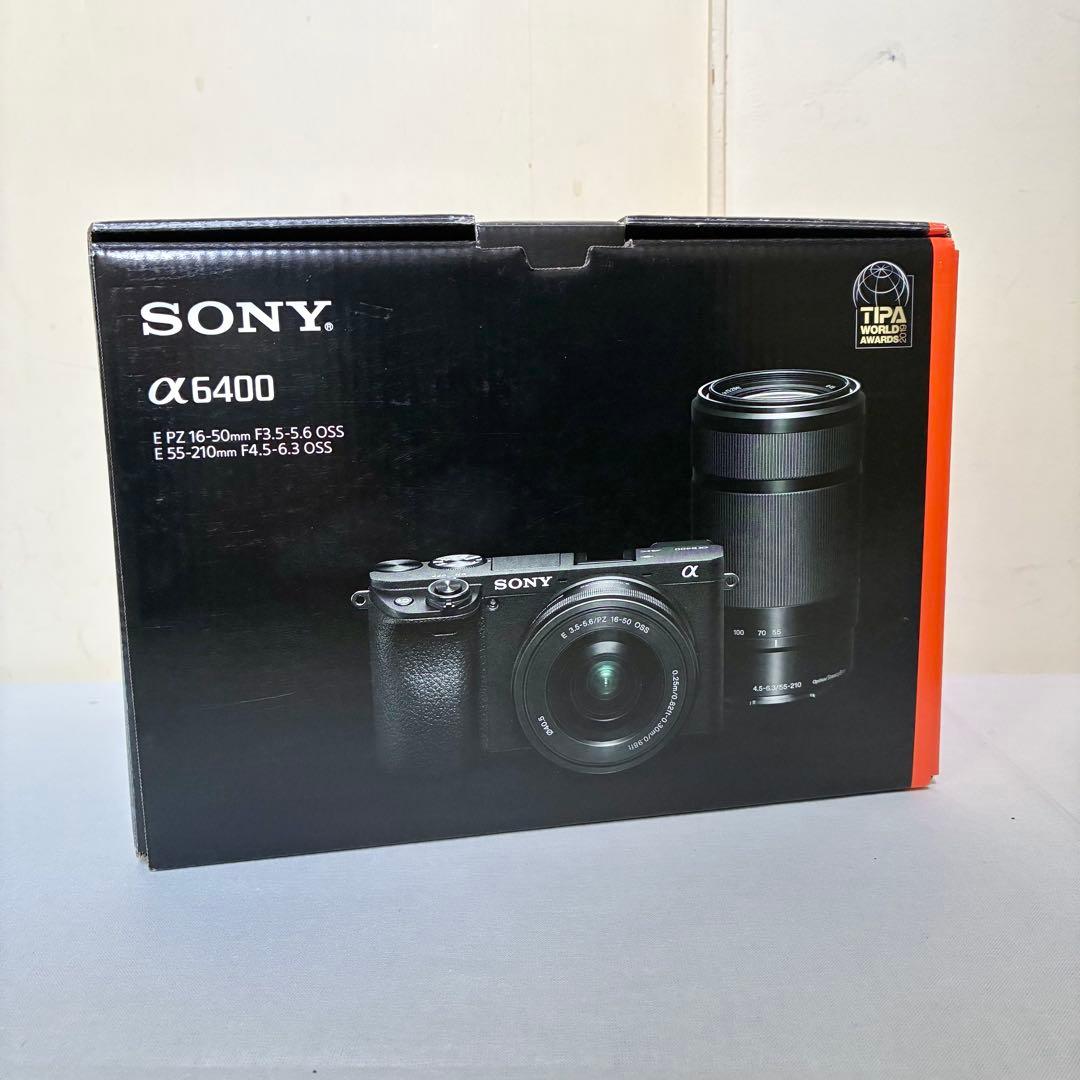 SONY α6400 レンズキットセット 16-50mm ＋ 55-210mm