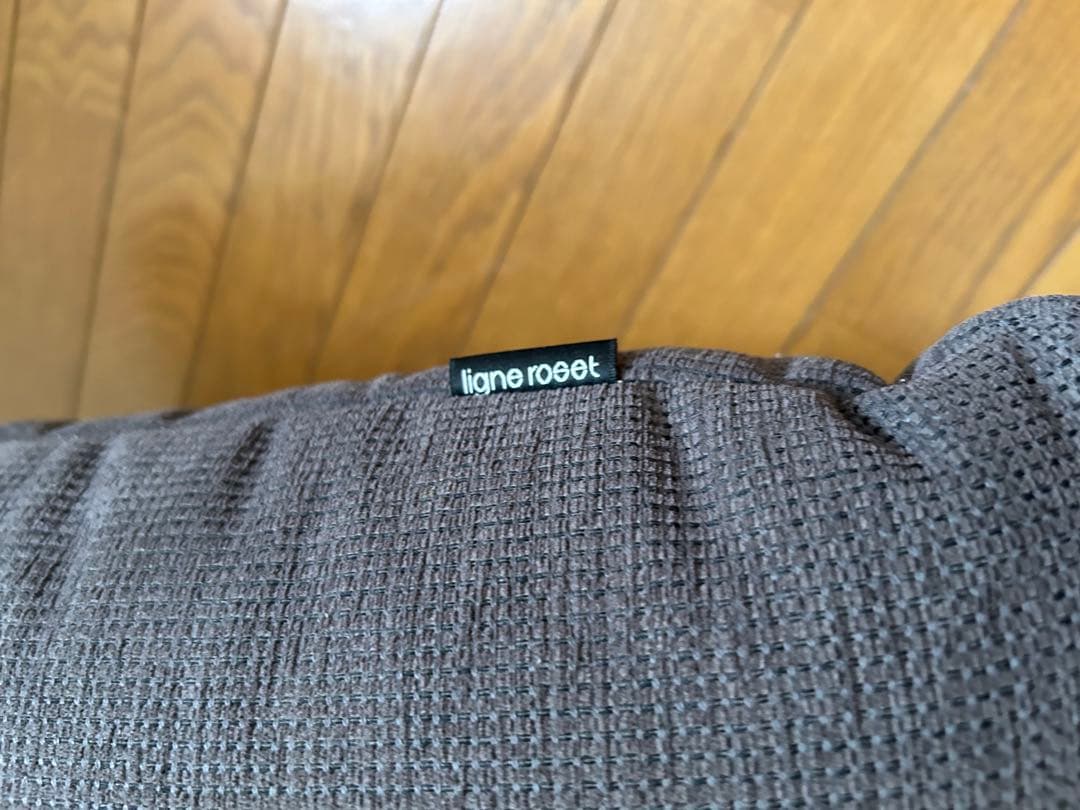 【5月15日までの出品です】リーンロゼ　カラン　パフ　オットマン　グレー