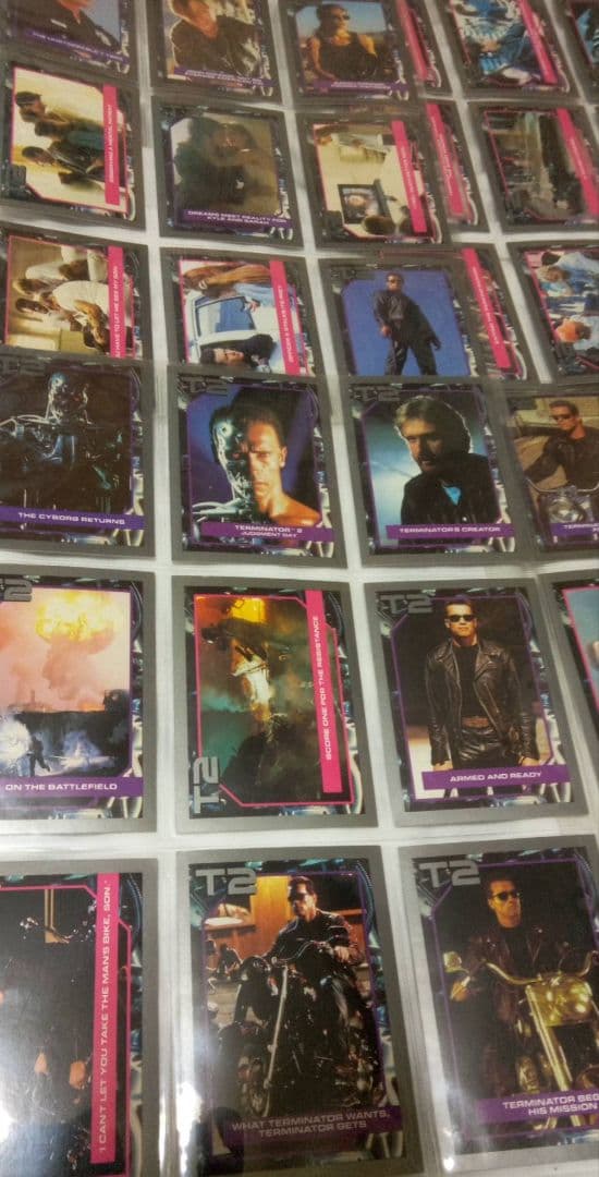 ターミネーター2 トレーディングカードセット 海外版　全140枚＋4枚