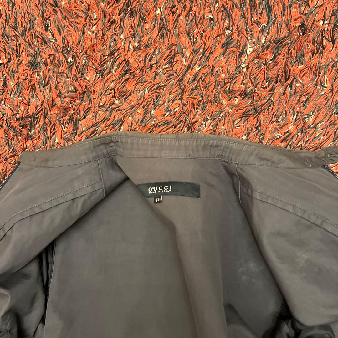 グッチ　GUCCI イタリア製　ライダース　ブルゾン　ジャケット　タグあり
