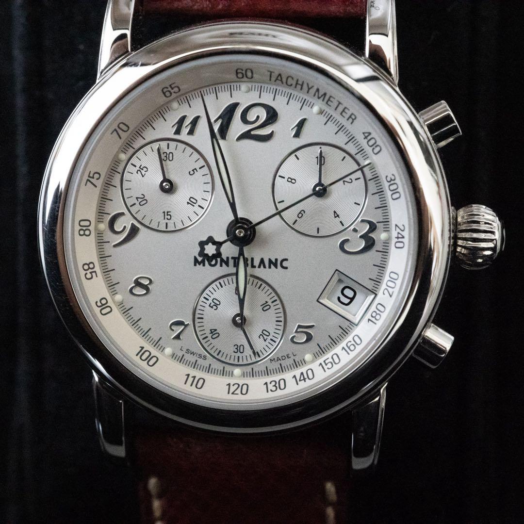 MONTBLANC 7039 MEISTERSTUCK クロノグラフ 腕時計