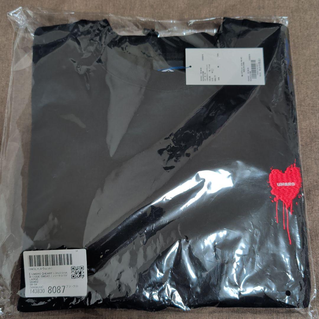 UMBRO ONCILY ハートロゴ ドローコード スウェット 新品 L
