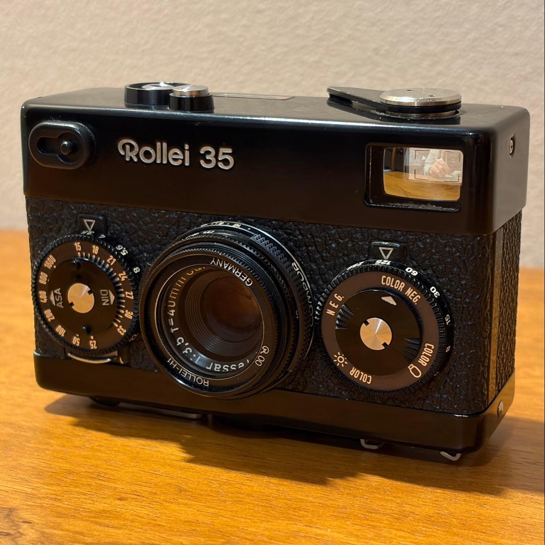 フィルムカメラ Rollei35 Germany Carl Zeiss Tessar 40mm